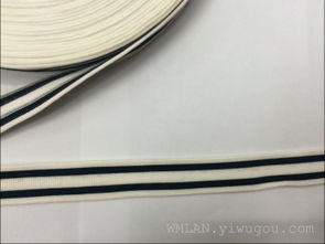 多色平紋針織帶廠家直銷 潮流服飾輔料新選擇